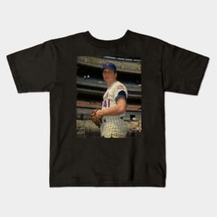 Tom Seaver in New York Mets Kids T-Shirt